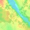 Топографическая карта Беляи, высота, рельеф