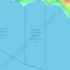 Топографическая карта Abalone Cove State Marine Conservation Area, высота, рельеф