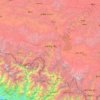 Топографическая карта Гьиронг, высота, рельеф