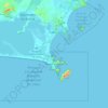 Топографическая карта Arraial do Cabo, высота, рельеф