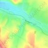 Топографическая карта Доброе, высота, рельеф