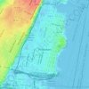 Топографическая карта Hoboken, высота, рельеф