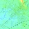 Топографическая карта Бук, высота, рельеф
