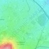 Топографическая карта Charmois, высота, рельеф