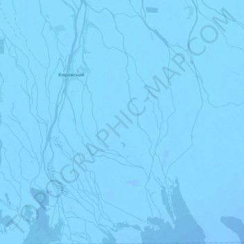Топографическая карта Караулинский сельсовет, высота, рельеф