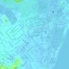 Топографическая карта Cidade da Barra, высота, рельеф