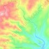 Топографическая карта Sanfins, высота, рельеф