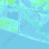Топографическая карта Caswell Beach, высота, рельеф