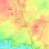 Топографическая карта Починок, высота, рельеф