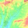 Топографическая карта Charleston, высота, рельеф