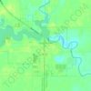 Топографическая карта Beaverton, высота, рельеф
