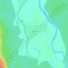 Топографическая карта Лаврушата, высота, рельеф