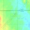 Топографическая карта Lahoma, высота, рельеф