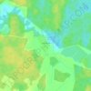 Топографическая карта Бобровня, высота, рельеф