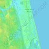 Топографическая карта Palm Valley, высота, рельеф