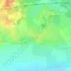 Топографическая карта Новая Пустошь, высота, рельеф
