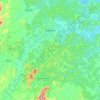 Топографическая карта Itabuna, высота, рельеф