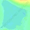 Топографическая карта 可鲁克湖, высота, рельеф