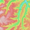 Топографическая карта Wildbad, высота, рельеф