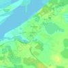 Топографическая карта городское поселение Искателей, высота, рельеф