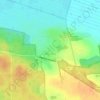 Топографическая карта Белый Лесок, высота, рельеф