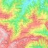 Топографическая карта Savigno, высота, рельеф