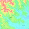 Топографическая карта Monte Alverne, высота, рельеф