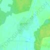 Топографическая карта Карашево, высота, рельеф