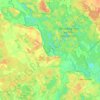 Топографическая карта Чирковичский сельский Совет, высота, рельеф