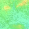 Топографическая карта Любанский район, высота, рельеф