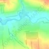 Топографическая карта Нововасилевка, высота, рельеф