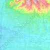 Топографическая карта Catalina Foothills, высота, рельеф