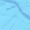 Топографическая карта Татарская Башмаковка, высота, рельеф