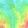 Топографическая карта Красное, высота, рельеф