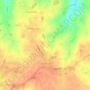 Топографическая карта Chedburgh, высота, рельеф