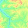 Топографическая карта Arapoema, высота, рельеф