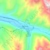 Топографическая карта Telluride, высота, рельеф