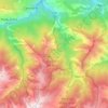 Топографическая карта Nyer, высота, рельеф