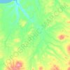 Топографическая карта Тигиль, высота, рельеф