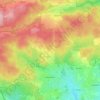 Топографическая карта Montleban, высота, рельеф