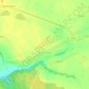 Топографическая карта Чеботовичи, высота, рельеф