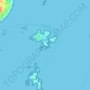 Топографическая карта Îles Lavezzi, высота, рельеф