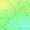 Топографическая карта Cerea, высота, рельеф