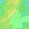 Топографическая карта Страковичи, высота, рельеф