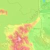 Топографическая карта Светловодск, высота, рельеф
