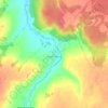 Топографическая карта Нижний Шавляш, высота, рельеф