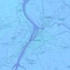 Топографическая карта Астрахань, высота, рельеф