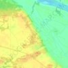 Топографическая карта Залоницкие, высота, рельеф