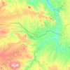 Топографическая карта Dehesas de Guadix, высота, рельеф