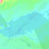 Топографическая карта Мелкое, высота, рельеф